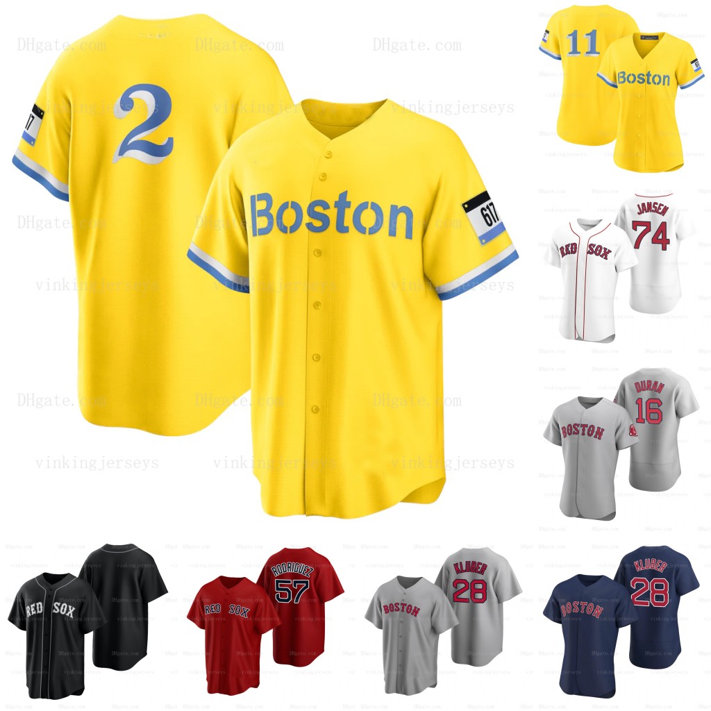 

Red Sox baseball jersey Justin Turner Kenley Jansen Alex Verdugo Reese McGuire Triston Casas Adam Duvall Jarren Duran Allan Castro Juan Montero Garrett Whitlock