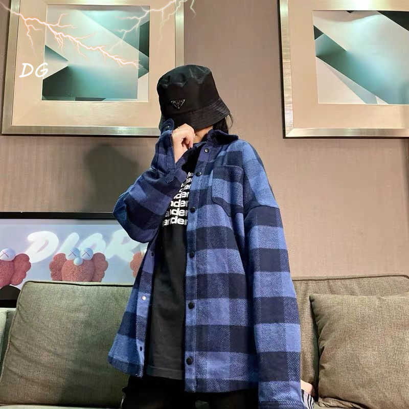 

Designer Fashion Clothing PA Casual Shirts Palmes Angels 19fw Letter Lattice Street Large Long Sleeve Shirt Men's Coat Women's Luxury Trend Brand Tops for sale, Shipping fee