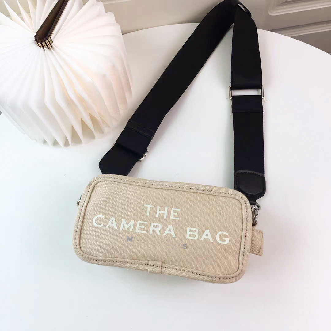 

the tote bag marc jocobs camera Womens mens designer Luxury handbag marcie shoulder clutch marc snapshot fashion travel mini Bag canvas cross body lady bags wallets, Khaki