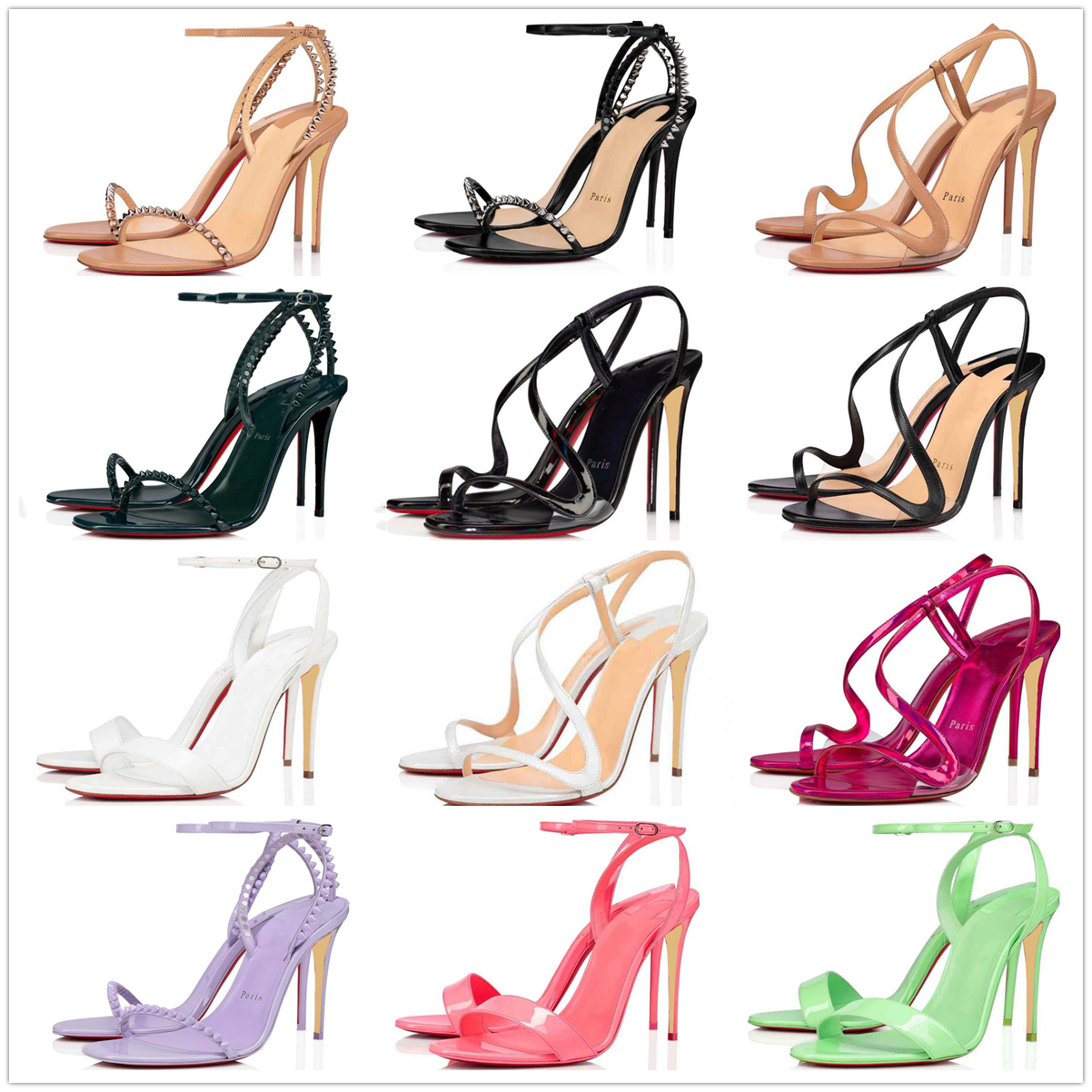 

Dress Shoes Red High kate Heels Bottoms Luxurys Womens Single tape Women Designers Peep-toes Sandals Sexy Pointed Toe Red Pumps Sole heels Pumps Free shipping 558, C-19