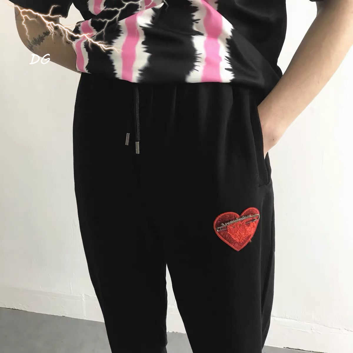 

Designer Clothing PA Tracksuits Fashion Pant Palmes Angels 20fw Red Love Angel Pins Casual Pants Pants Unisex Luxury Casual ogger Trousers Sweatpants Sportswear, Black