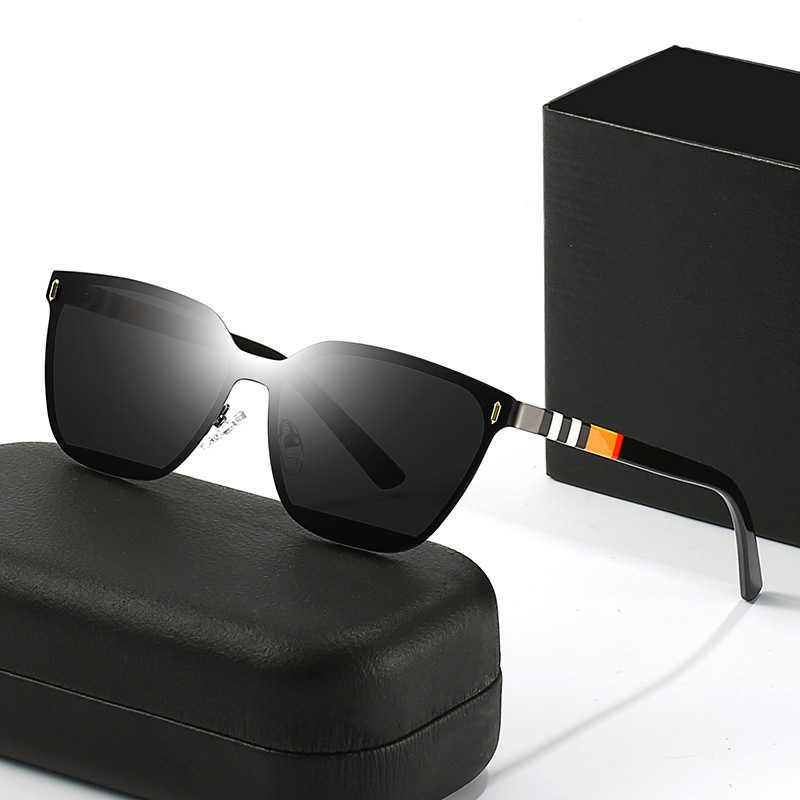 

New Square Fashion Anti UV Fishing Outdoor Sports Cycling Sunglasses Men's Personality Trend 8098
