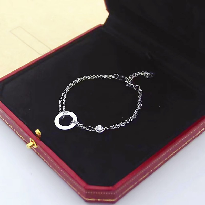

High Quality Fashion Charm Bracelet Designer Jewelry 18K Gold Bracelet Women's Men's Necklace Necklace Elegant stainless steel Jewelry Band Box