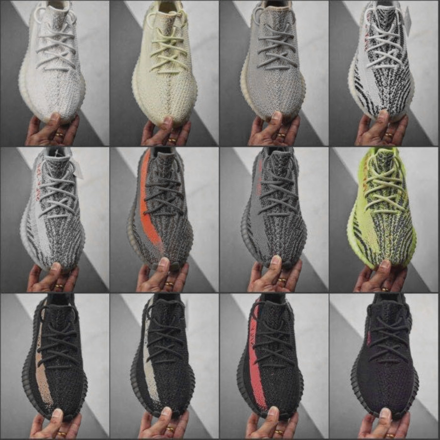 

Big Size 46 47 48 Running Shoes For Men Women Slate Zebra Oreo Dazzling Blue MX Rock Carbon Beluga Reflective Turtle Dove Bred yeezzy, 27