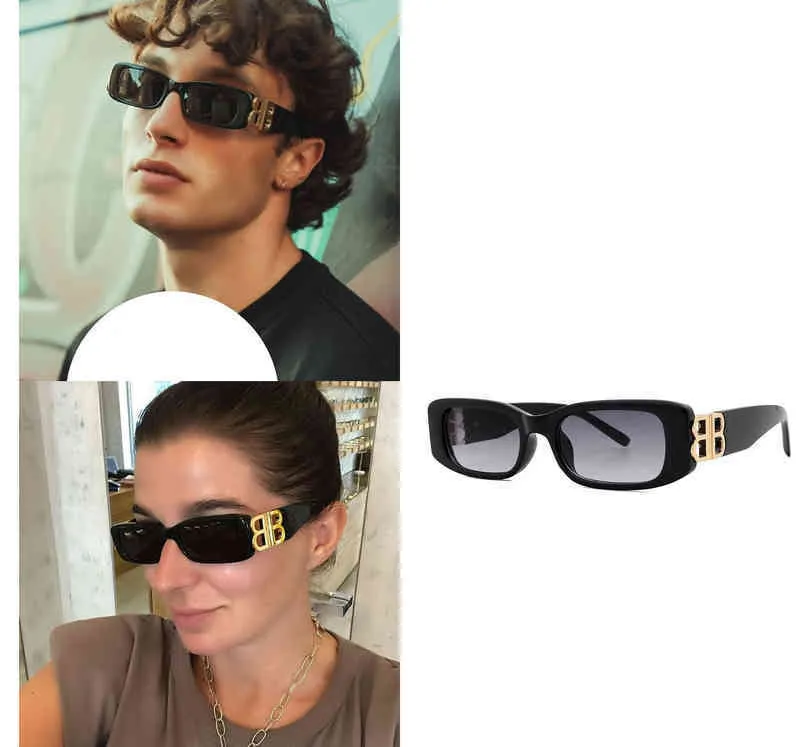 

Designer New Bb Sunglasses for Men Woman Cycle Luxurious Adita Quay Fashion Small Frame Trend Europe America Mens Woman Double B Glasses