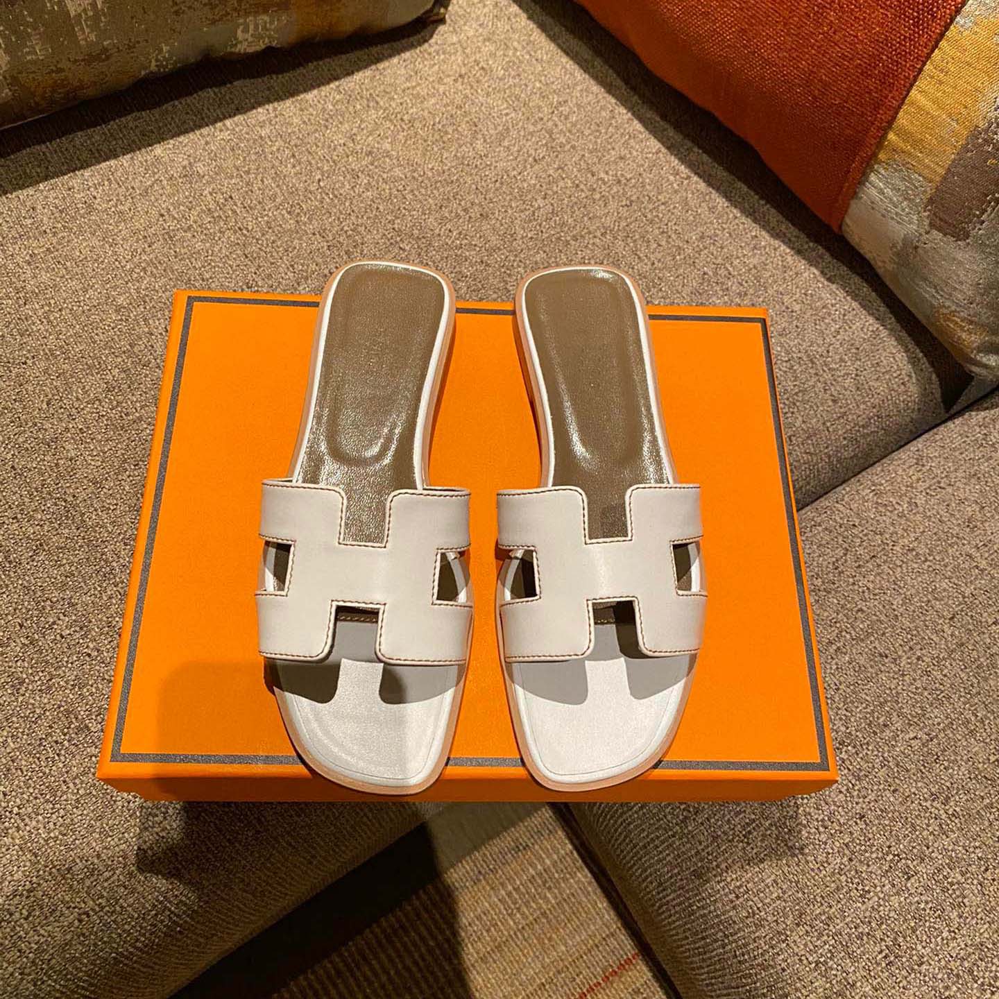 

With Box Luxury Beach Sandals Classic Genuine Leather Slippers Designer Slides Women Flat Slide Flip Flops Crocodile Skin Sandal Womens Shoes Fashion Slipper, #20