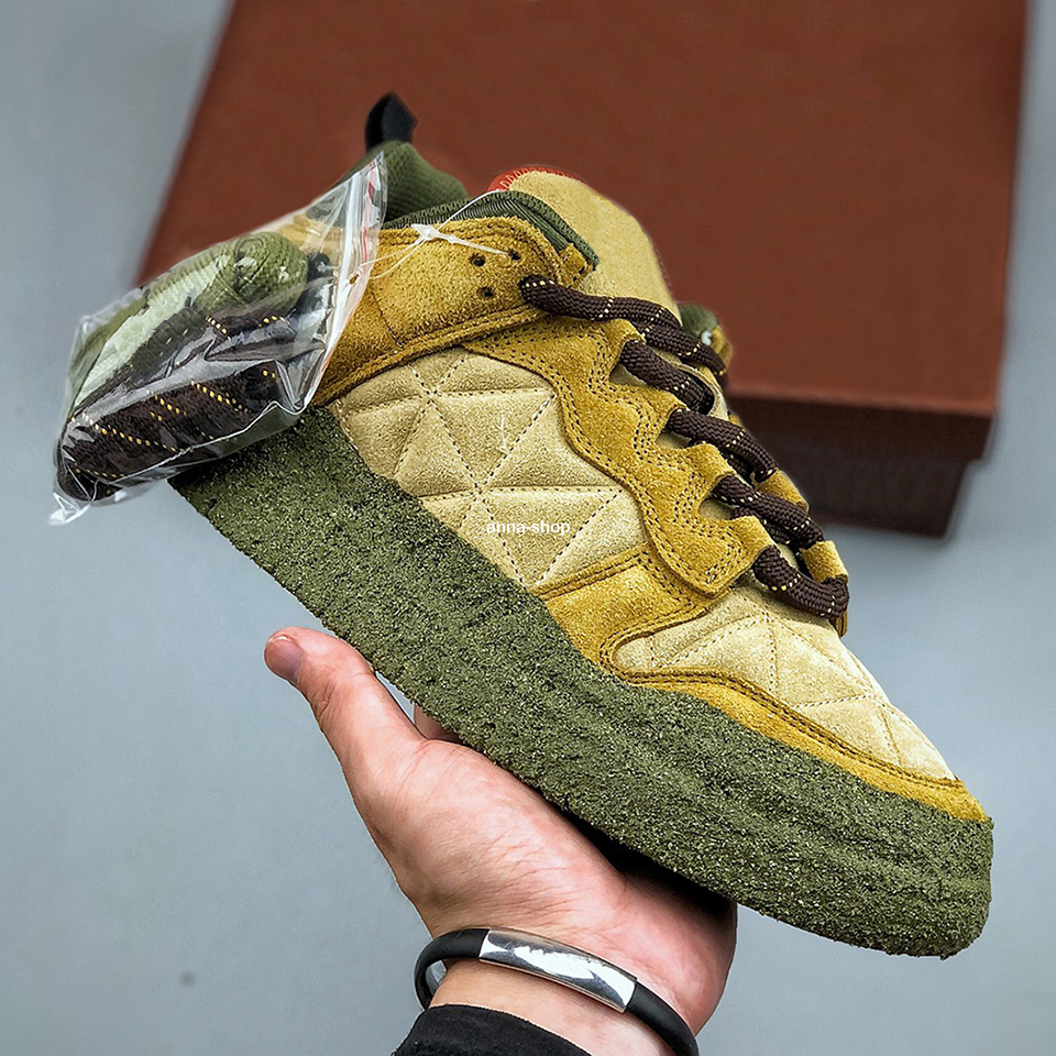 

Cactus Plant Flea Market Tan Desert Mossy Green Skate Shoe for Men CPFM Sneaker Mens Skates Womens Sports Shoes Women Sneakers DM0430-700