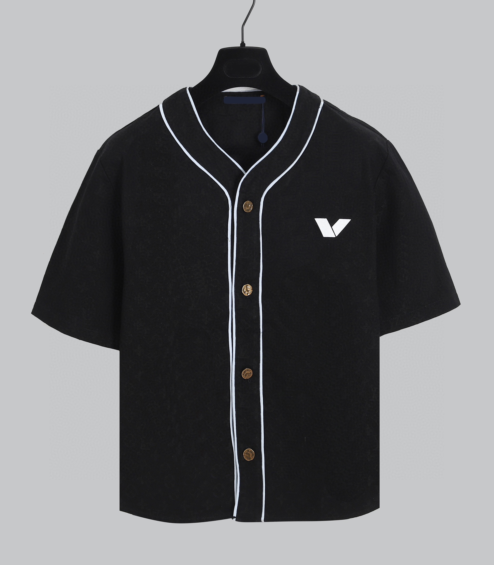 

Men's Plus Tees & Polos Round neck embroidered and printed polar style summer wear with street pure cotton r23tgw