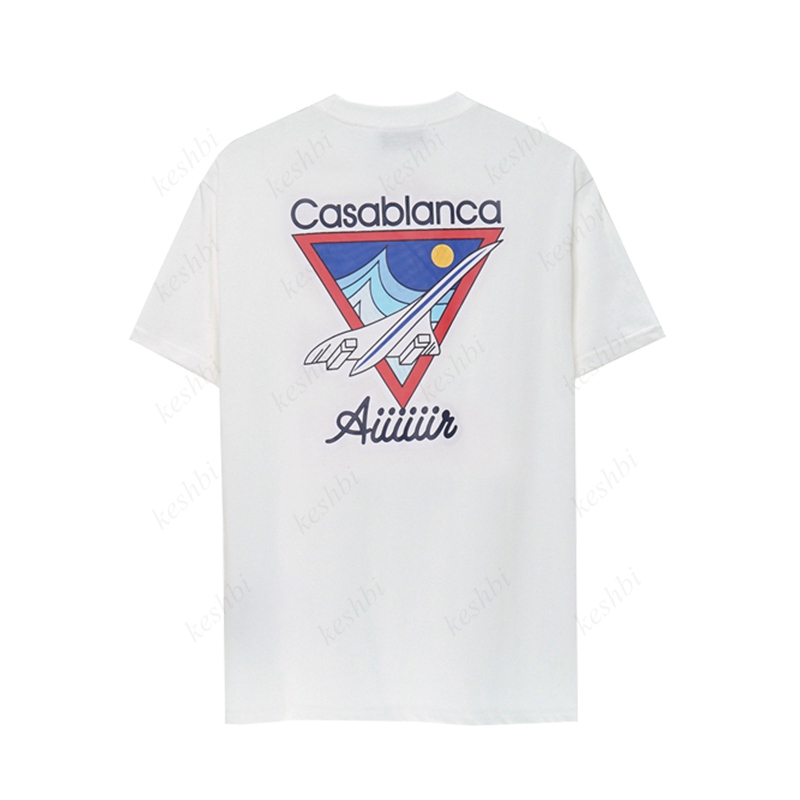 

Casa T shirt Summer Men Women Designer Tshirts Wear Round Neck Sweat Absorbing Short Sleeves Shirt oversized Breathable Cotton Tees 2GM3F, 16