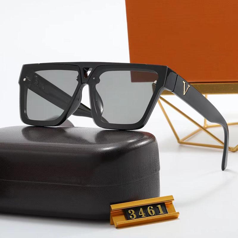 

Designer Sunglass Fashion Sunglasses Squre With Letter Brand Luxury Women Men Sun glass Goggle Adumbral 5 Color Option Eyeglasses Traveling