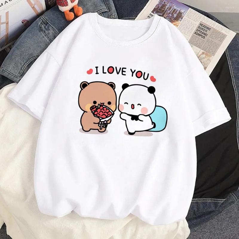 

Women' T Shirts Bubu Dudu Tshirt Women Anime Harajuku Shirt Girl Manga Designer Graphic Clothing White Short Sleeve T-Shirt Female, Y21875