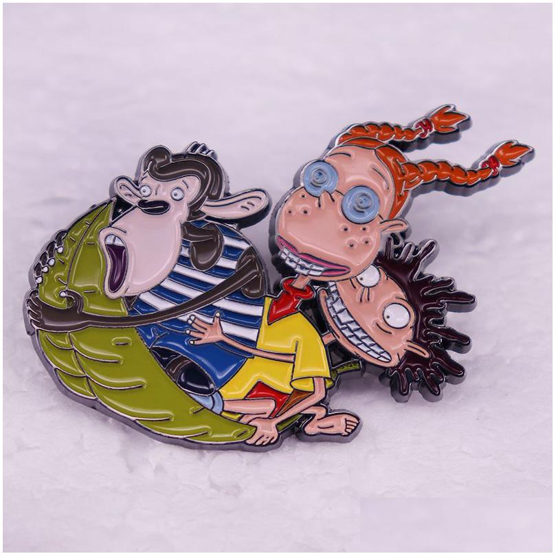 

Pins Brooches The Wild Thornberrys Movie Brooch Pin Adventures Cartoon Adventure Animation Metal Badge Accessories Drop Delivery Jew Dhter