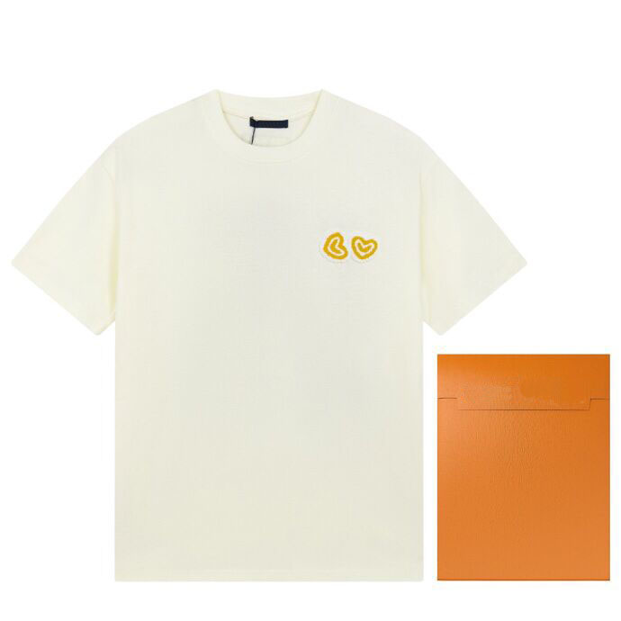 

2023SS man high street T shirt cotton short-sleeved fashion men and women short T-shirt couple models men and women cotton crewneck printed short sleeve W333s
