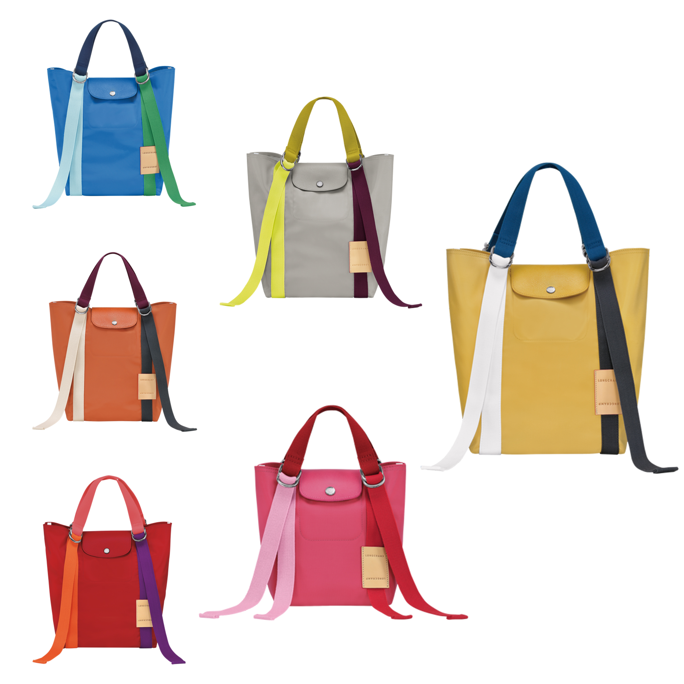 

classic longchammp tote handbag womens bag le replay designer Luxury mens weekend travel shoulder bags hobo cross body Large capacity canvas purse wallet clutch Bag, Yellow