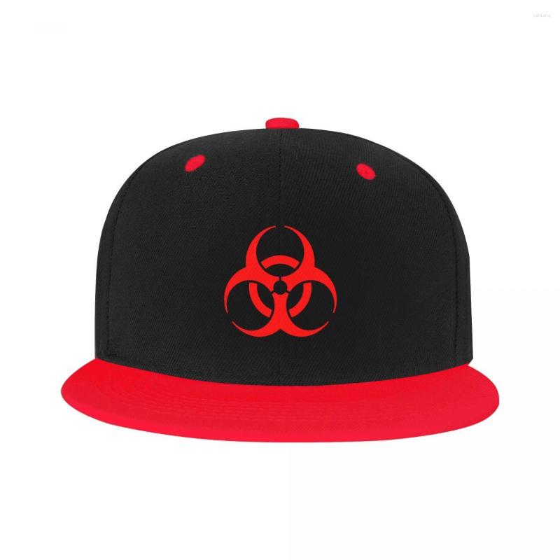 

Ball Caps Classic Umbrella Corporation Biohazard Logo Hip Hop Baseball Cap For Men Women Breathable Dad Hat Snapback, White