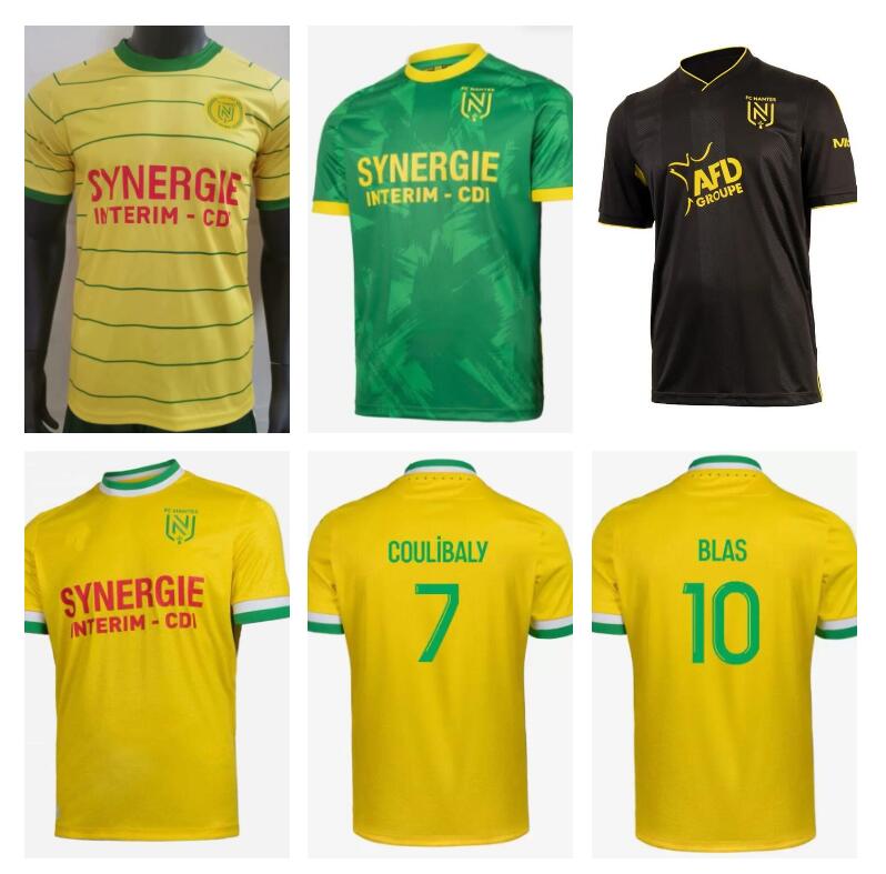 

2022 Maillots FC Nantes Etoile soccer jerseys 22 23 HOME SISSOKO 17 GIROTTO COULIBALY BLAS KOLO MUANI SIMON football shirt 80th anniversary