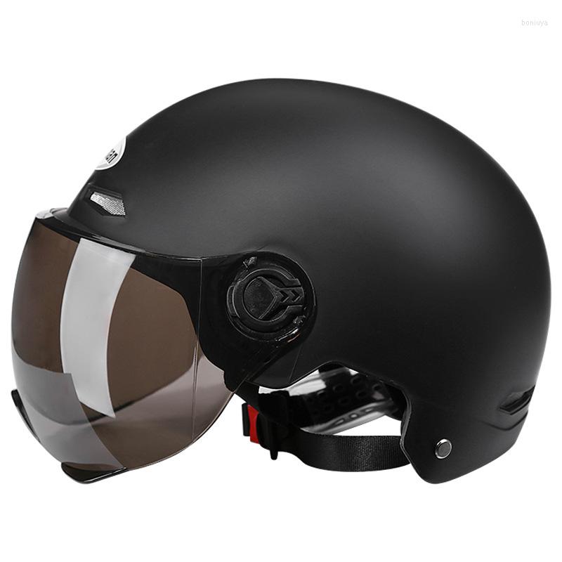 

Motorcycle Helmets Nuoman Bike Helmet Bluetooth Waterproof Electric Car Bicycle Cycling Equipment Sport, Yellow