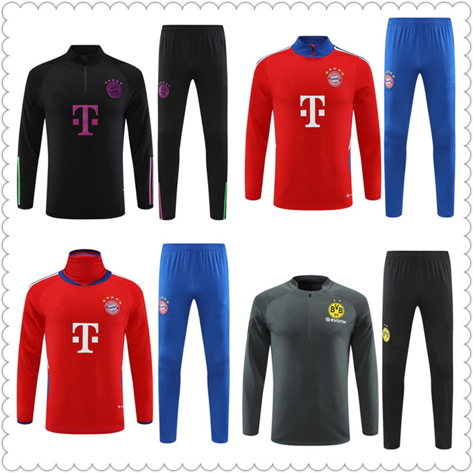 

Top qualtiy 23 24 adult and Child Soccer tracksuit jacket 22 23 24 maillot de foot men training suit