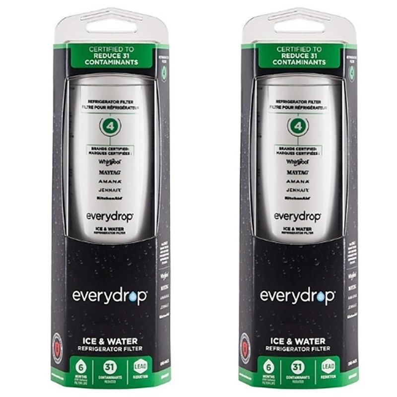 

everydrop by Whirlpool EDR4RXD1 Refrigerator Water Filter 4 UKF8001 - 2 Pack