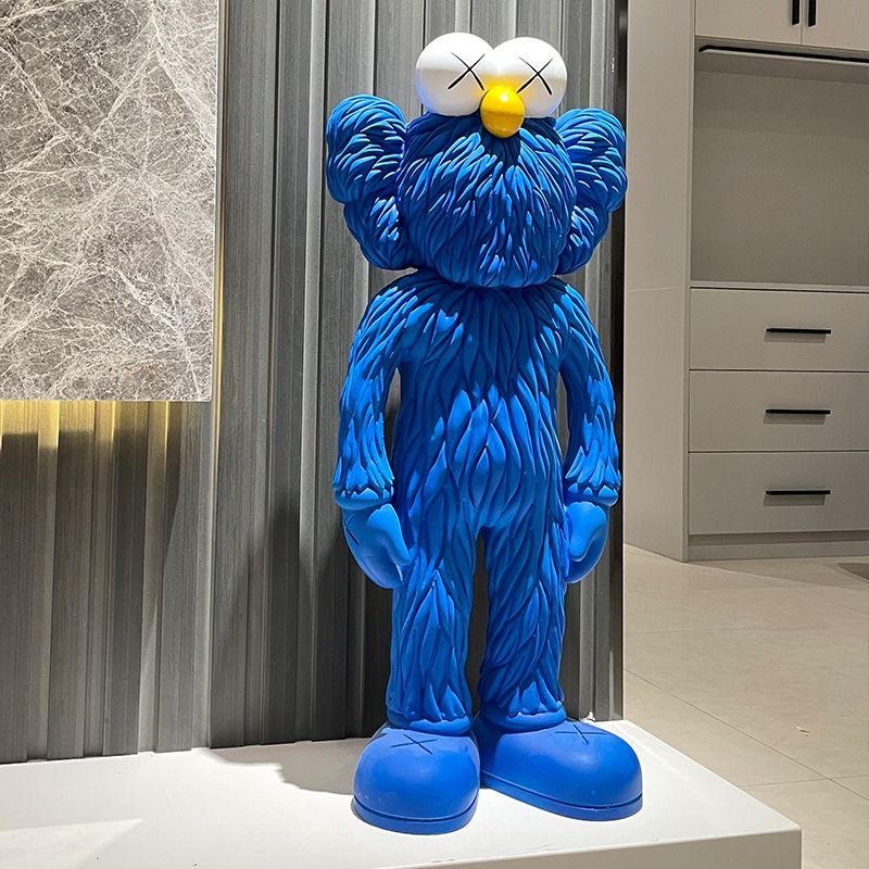 

Kaws Sesame Street doll living room large floor decoration TV cabinet decoration light luxury housewarming new house gift