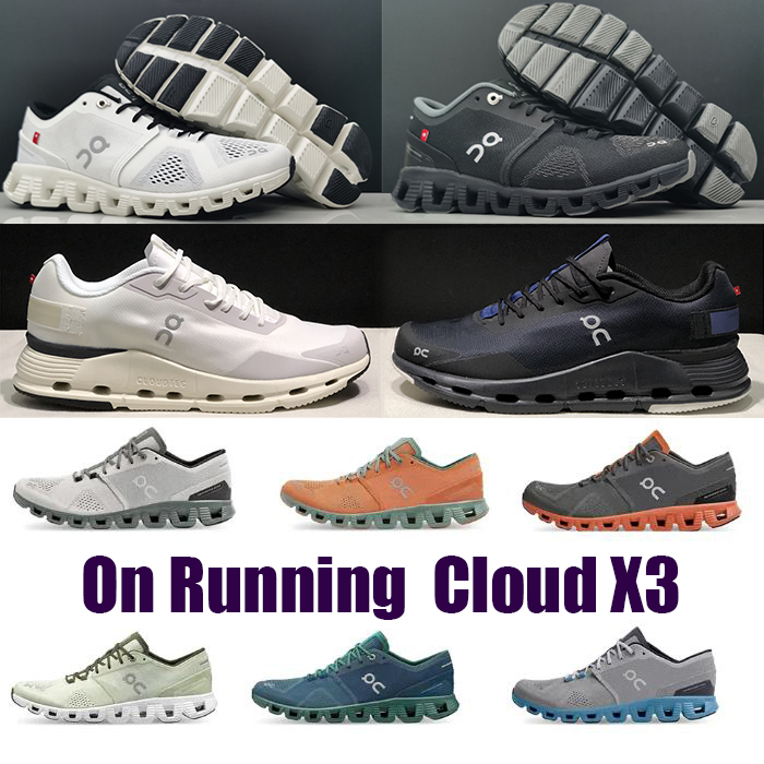 

2023 on cloud shoes on clouds running cloud x3 Casual shoes Designer men women Sneakers Cloudnova Form shoes black alloy grey Aloe Storm Blue Sports 36-45, Cf-1