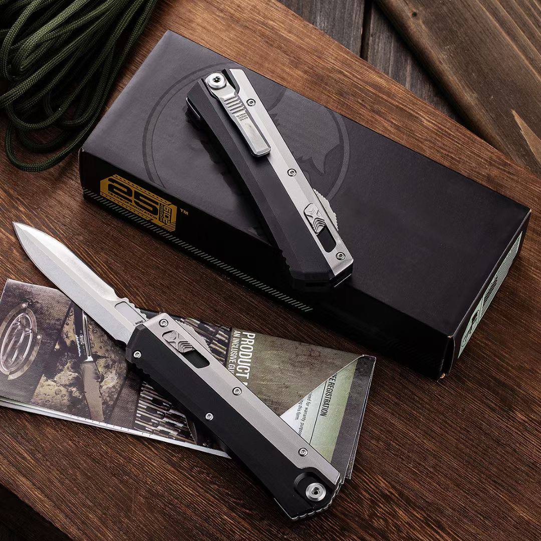 

US-Models UT184-10S Glykon Automatic Knife M390 Signature Series Marfione Combat Dragon Auto Pocket Knives EDC Outdoor Survival UT85 UT88 Tools BM 3300 3310 3400