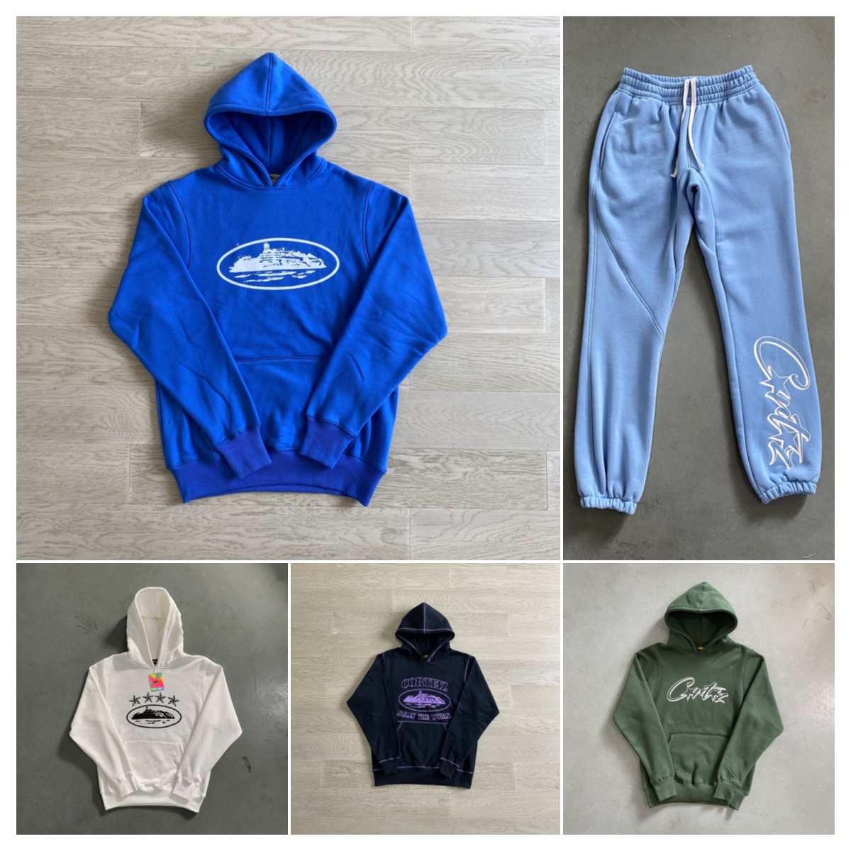 

Sweatshirts Hot Selling Tracksuit Men Rule the World Gray Suit Uk High Street Fashion 1:1 Top Quality Hoodie Jogging Pants, K3