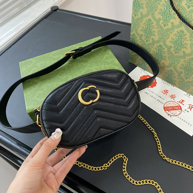 

Designer Fanny Pack Marmont Bum Bag Mens Leather Bumbag Fashion Shoulder Bag Womens Camera Bag Waist Chest Bags Pouch Crossbody Bags Purses, G1