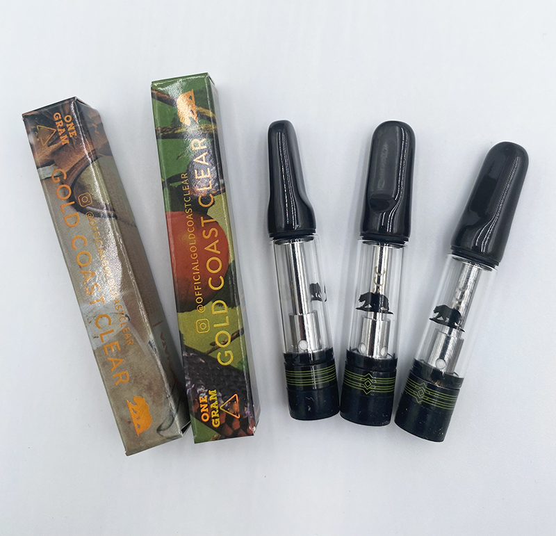 

GCC Cartridge Atomizers 0.8ml Carts Atomizer Ceramic Coil Vape Cartridges 1ml Empty 510 Thread Thick Oil Cartridge