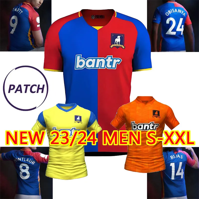 

2023 2024 AFC Richmond Soccer Jerseys Fans Player Version 23 24 Ted Lasso Season home away third Training Man Football Shirs Orange Blue Red Yellow KENT TARTT ROJAS MLS, Home+patch