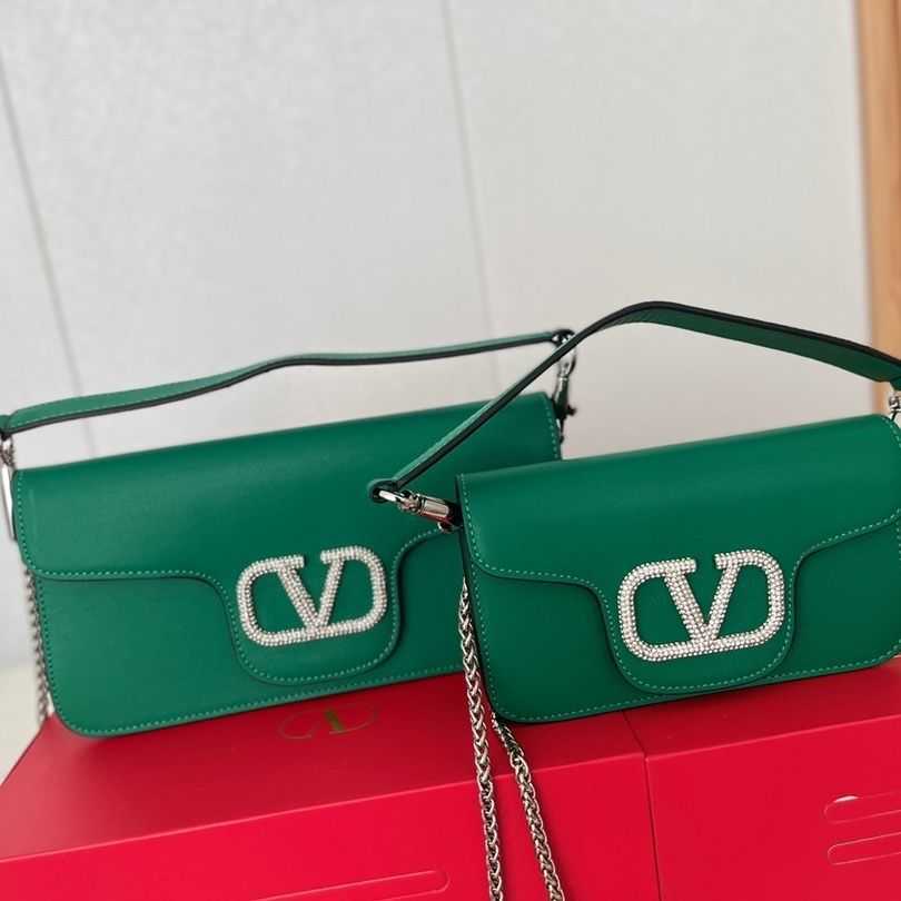 

Designer Women Bags Luxurys Valentiones Handbag 2023 New v Rhinestone Women's Lightweight Shoulder Handheld Style LTT7, Black small