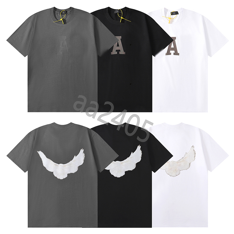 

2023 New Men's T-Shirts Short Sleeve Tees Men Women Letter Printing T Shirt Galleryes Trend depts Designer High Quality Summer Couple Breathable, The same as original