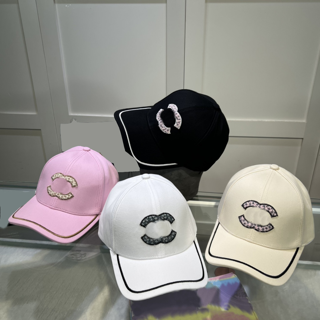 

Casquette Designers Fashion Letters Baseball Cap Geometric Letter Women Men Sports Ball Caps Outdoor Travel Sun hat Embroidered hats, Pink