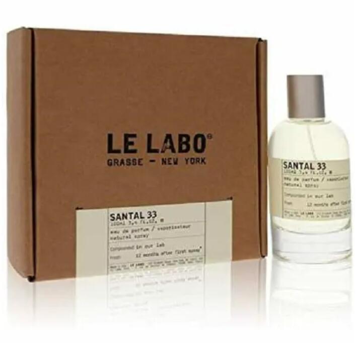 

100ml LE LABO Perfume Freshener Santal 33 Bergamote 22 Rose 29 Another 13 Long Eau De Parfum Lasting Fragrance Cologne Women Men Spray 302