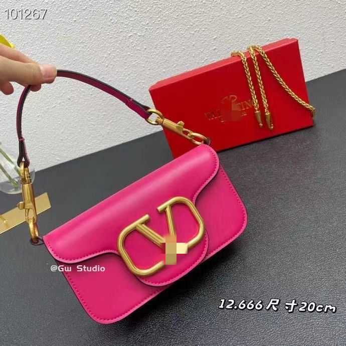 

Handbag Mini Designer Valentiones Women Bags Luxurys Loco Women's New Genuine Leather Chain Underarm Handheld Shoulder Crossbody EWDH, Black (high quality)