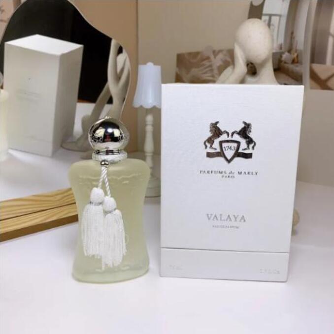 

Parfums de Marly Perfume Valaya 75ml Delina Oriana Cassili Meliora Darcy Delina La Rosee Perfumes Long Lasting Smell Royal Essence Fragrance Spray Cologne