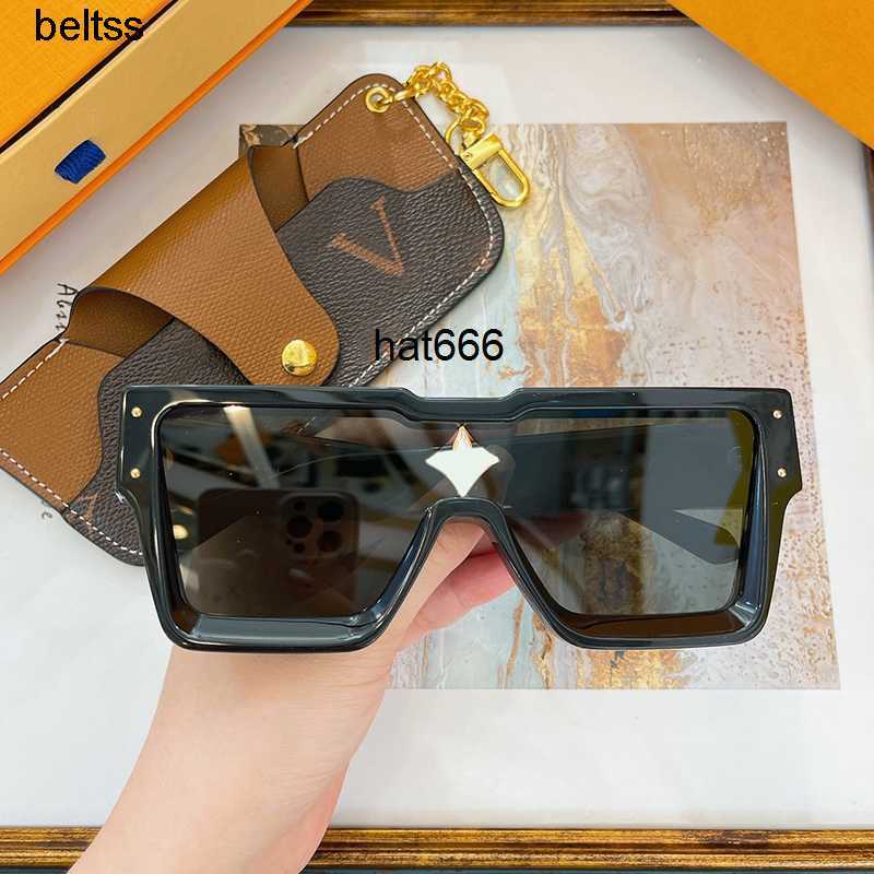 

luxury Designer lvity Sunglasses Womens Fashion Large Frame Square mens sunglass Oversized Glasses millionaire sunglasses Vintage woman eyeglass
