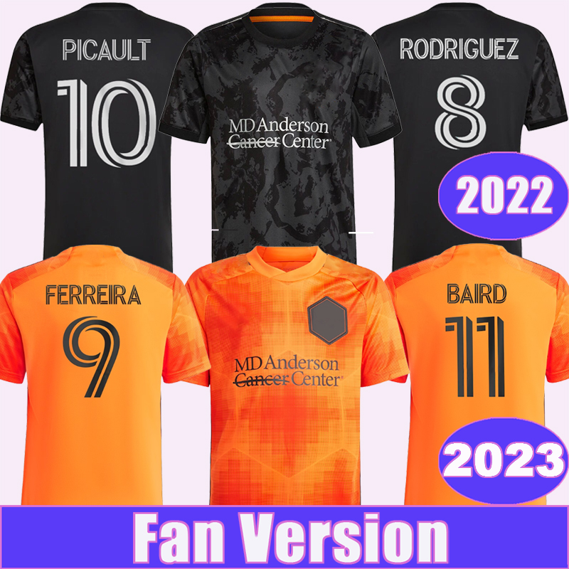 

2023 Houston Dynamo FC Men Soccer Jerseys PICAULT PARKER RODRIGUEZ SEBAS BAIRD HADEBE Home Away Shirt Short Sleeves Adult Uniforms, Qm13496 2023 home ml patch