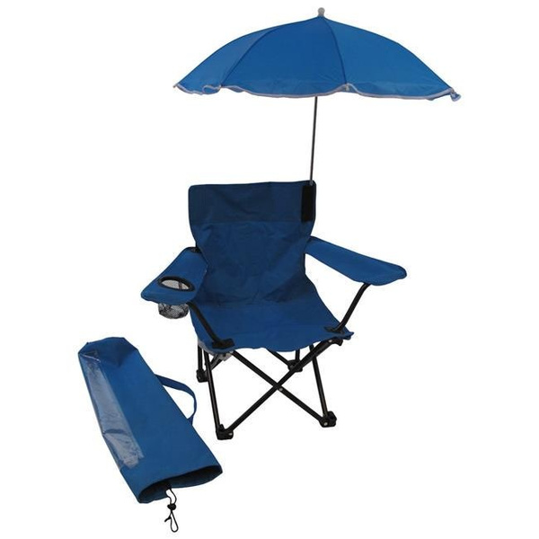 Redmon 9106BL Folding Camp Chair with Umbrella - Blue-image-863180388