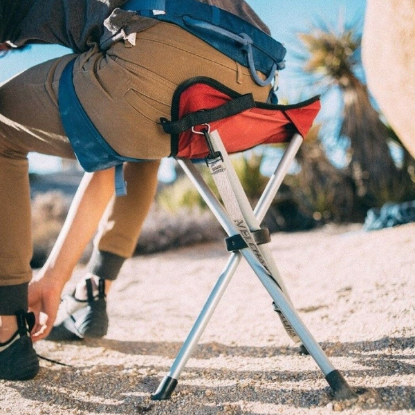 Folding Tripod Stool, Portable Stable Tri-Leg Stool For Outdoor Travel Camping Fishing Hiking Mountaineering Gardening - Mini Size Green B-image-863179093