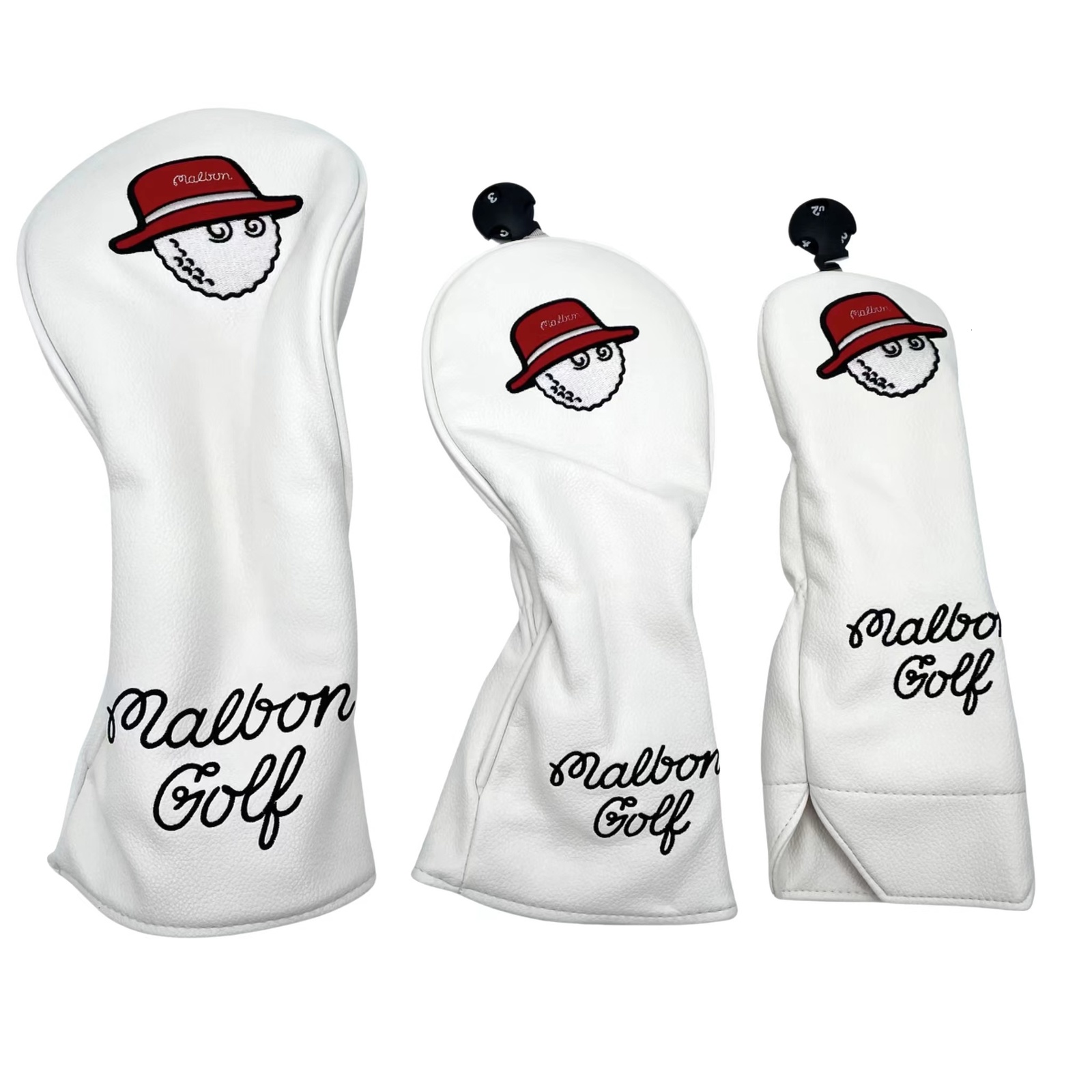 

Club Heads Golf Club #1 #3 #5 Fisherman's Hats Design Driver Fairway Woods Hybrid Putter And Mallet Putter Headcover Golf Head Covers 230505