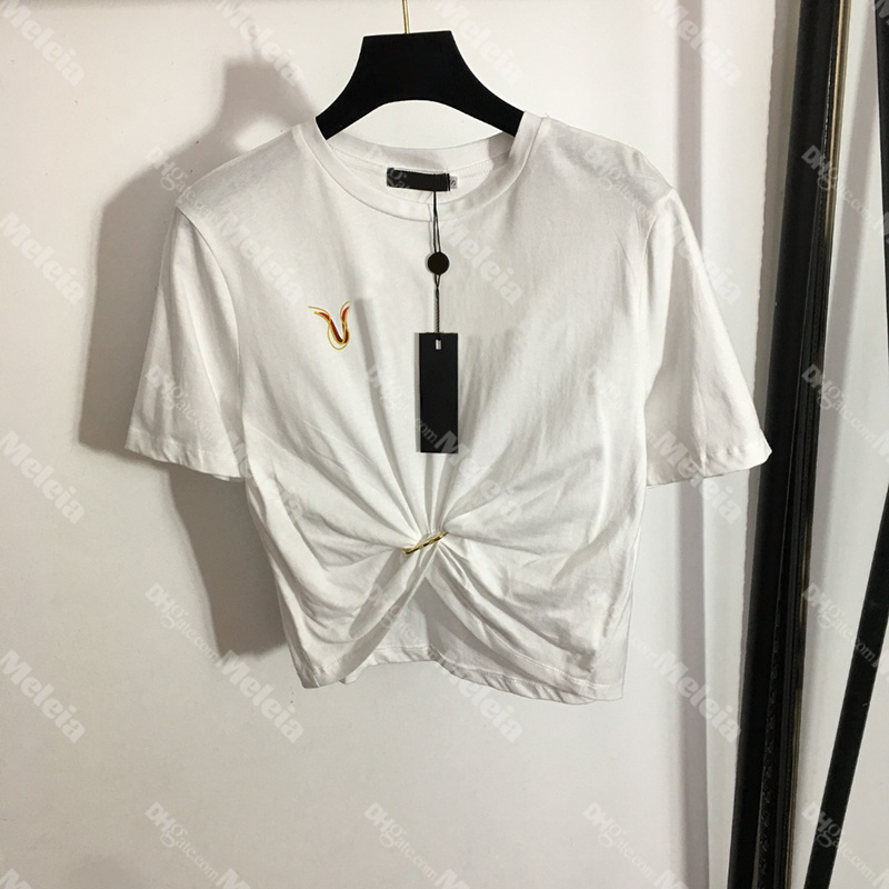 

Women Printed Crop Top Letter Short T Shirt for Lady Fashion Womens Cotton Tees Summer Hip Hop Female T Shirts, White