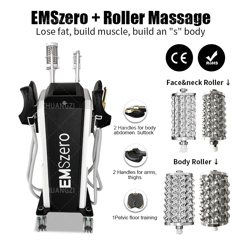

New Design 6500W Rollers Equipment 14 Tesla EMSzero Body Slimming Sale DLS-EMSLIM Neo Machine For Gym Beauty Salon 2023