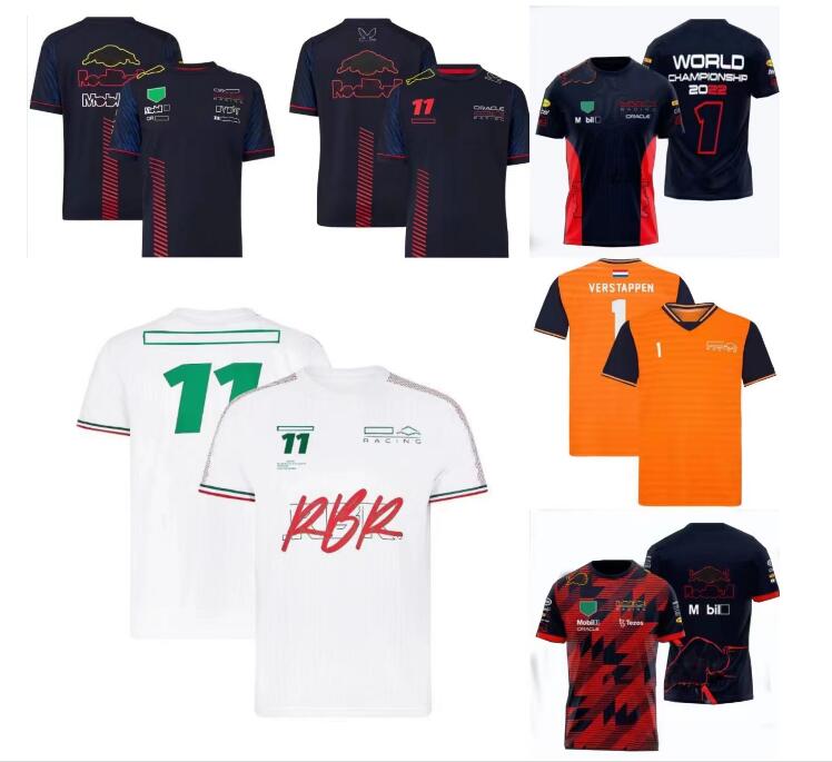 

New F1 racing T-shirt summer team short sleeve jersey same style customization