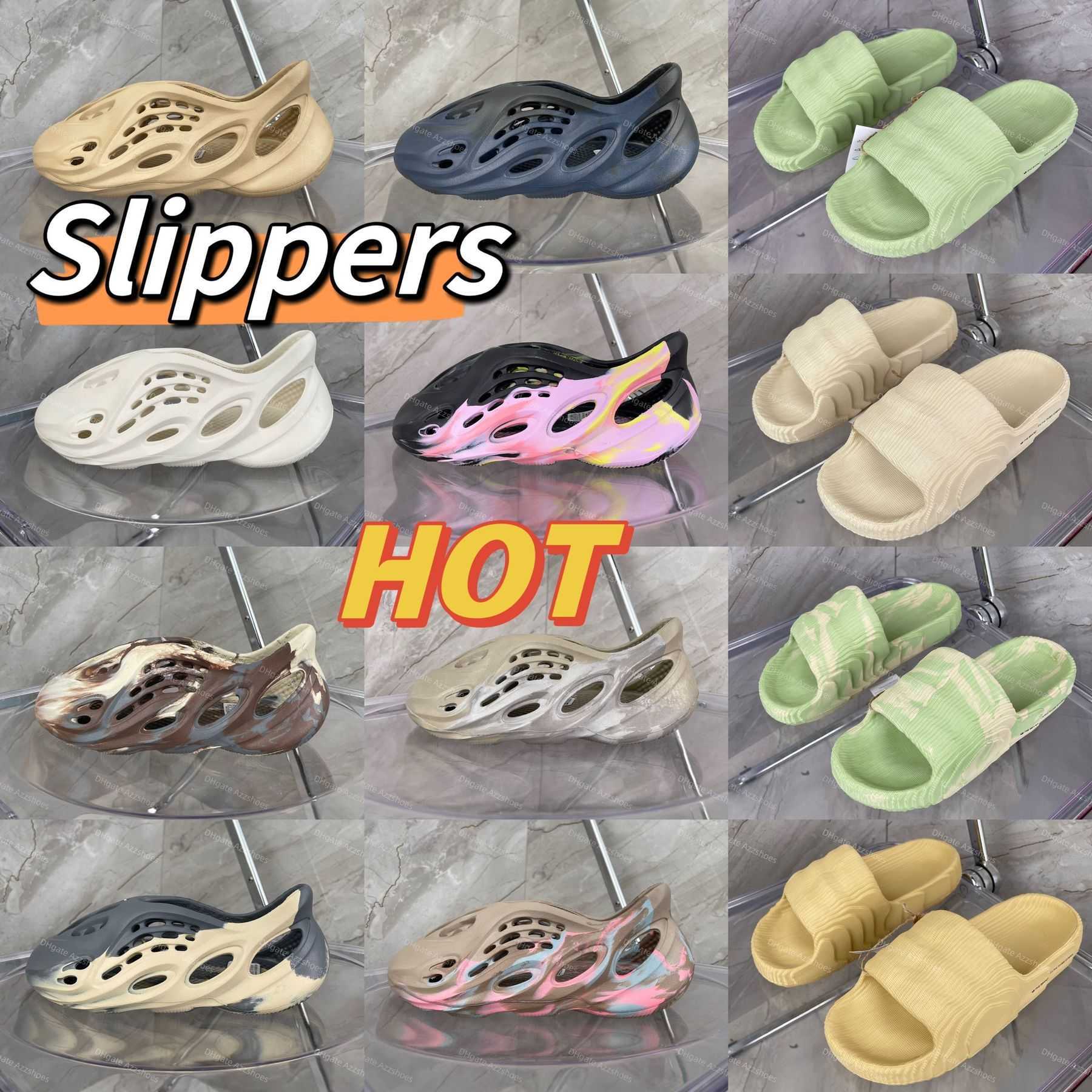 

Designer Slippers Men Woman slider Foam Runner Vermillion Mineral Blue Onyx Pure Sandals Slide Slipper Ochre Bone Resin Clog Desert Ararat runr slides shoe 36-48, #27