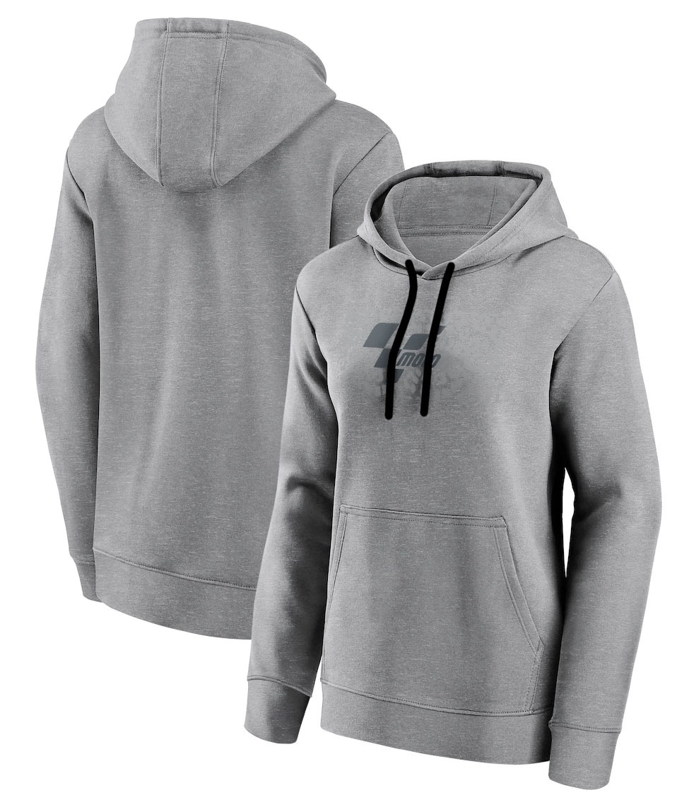 

2023 New moto Team racing work clothes men's hooded casual coat hoodie plus velvet