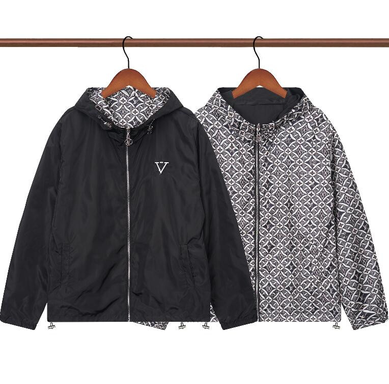 

new Men's Women's brand Jackets Sunscreen clothes Windbreaker highs quality designer casual fashion jacket Men Outerwear Wear both sides Jackets