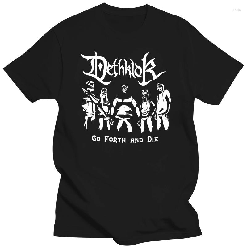 

Men's T Shirts Dethklok - Go Forth And Die Classic BandT.V Show T-Shirt, Graymen