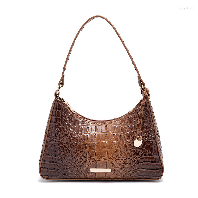 

Evening Bags Fashion Women Crocodile Pattern Crossbody Bag Same Paragraph Animal Shoulder PG392, Black