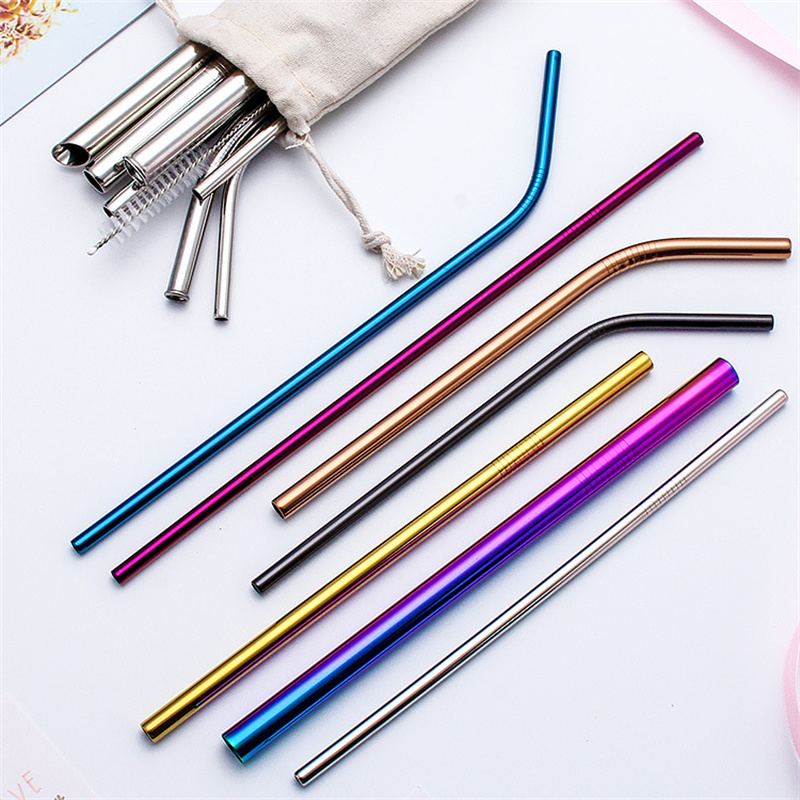 Food Grade Metal Drink Straw Stainless Steel Cup Straw 20 oz 30 oz-image-404715143
